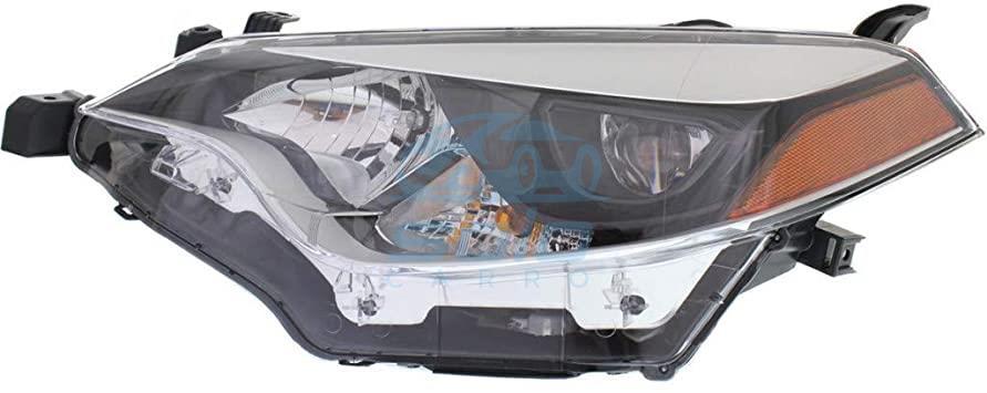 Faro Delantero Izquierdo Led Con Socket Con Bombillo-faro-del-izq-toyota-corolla-2014-2016-tyc