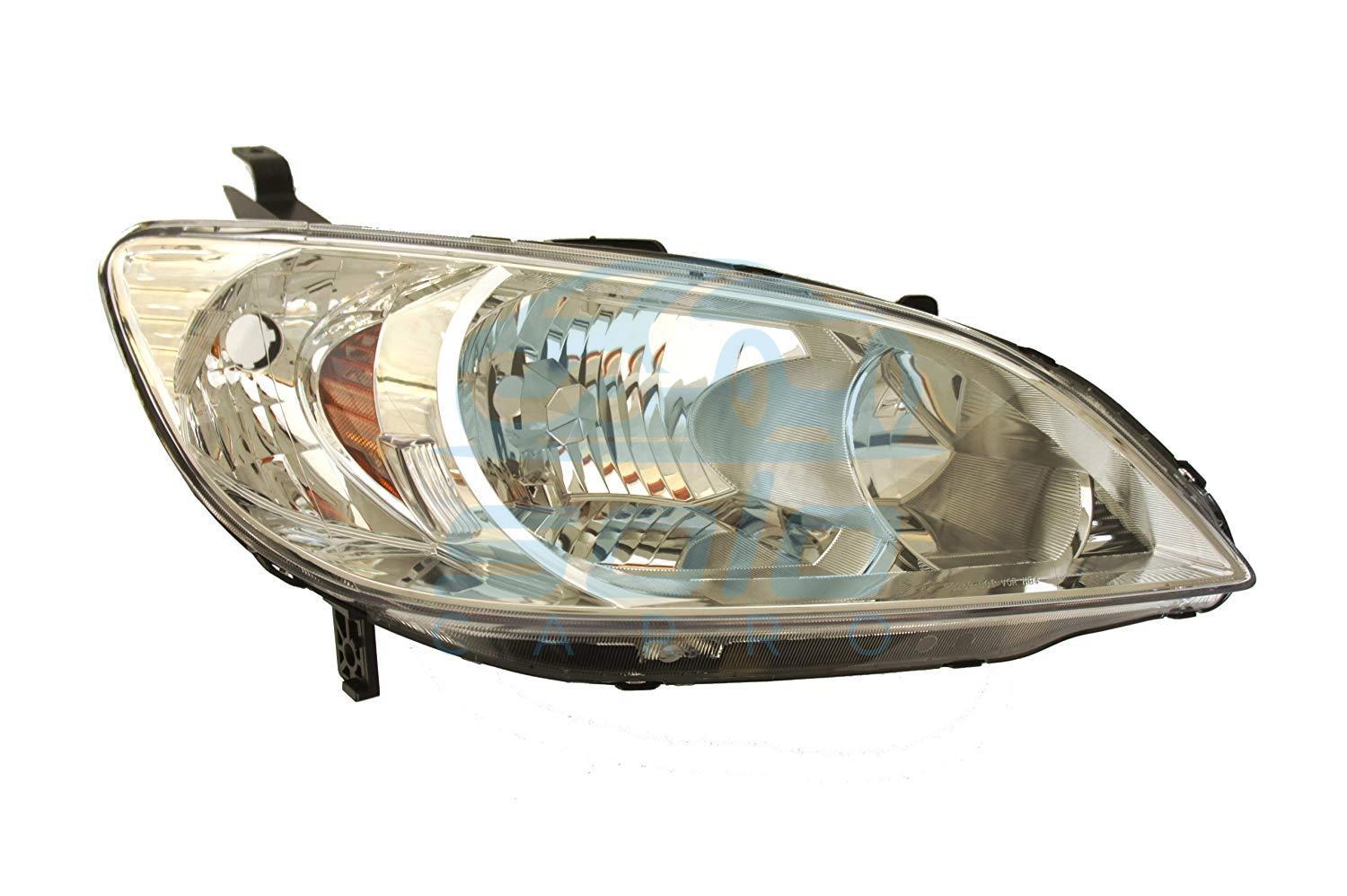 Faro Delantero Derecho-faro-del-der-honda-civic-2004-2005-tyc