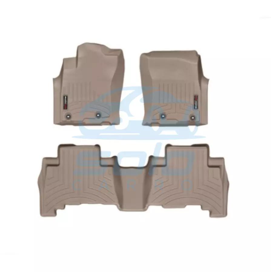 Alfombra  -alfombra-combo-toyota-fortuner-2012-1019-beige-weather-tech