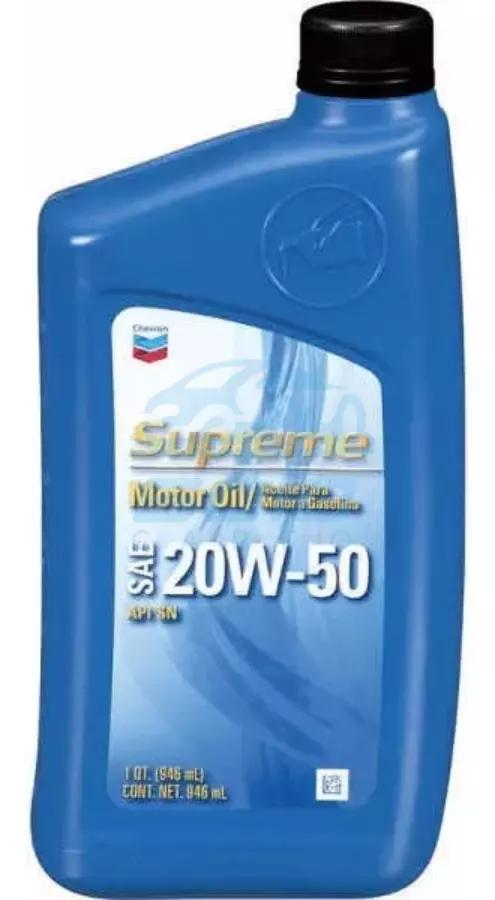 Aceite De Motor Mineral Semisintético 20W-50 (0.946 litros)-aceite-de-motor-20w-50-toyota-corolla-1993-2002-mineral-chevron