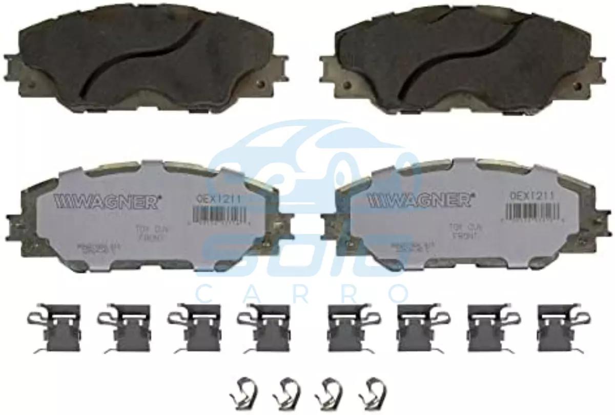 Pastillas Freno Delantero Oex XRS-pastillas-freno-delantero-oex-xrs-corolla-2009-2019-wagner