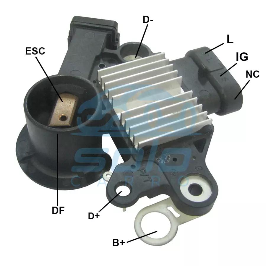 Regulador de Alternador-regulador-de-alternador-chevrolet-aveo-2006-2012-gauss